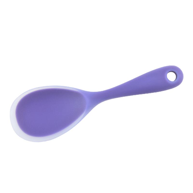 Weio-Muỗng Cơm Silicon, Màu Trơn, Chống Dính, Nồi Ăn, Chảo, Muỗng, Dụng Cụ Nhà Bếp 0