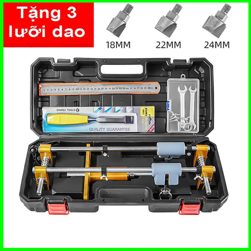 Cữ đục ổ khoá cửa cho máy khoan cầm tay. 0