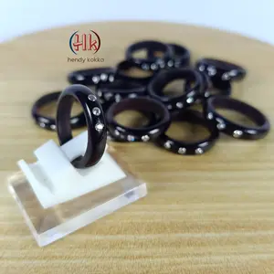 GROSIR 10pcs CINCIN kokka ASLI BULAT MATA 3 Htm kaukah kaoka koka