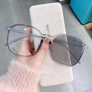 FSS17 Unisex Glasses bingkai pusingan fesyen Eyewear Lens Sunglasses Spec Glasses