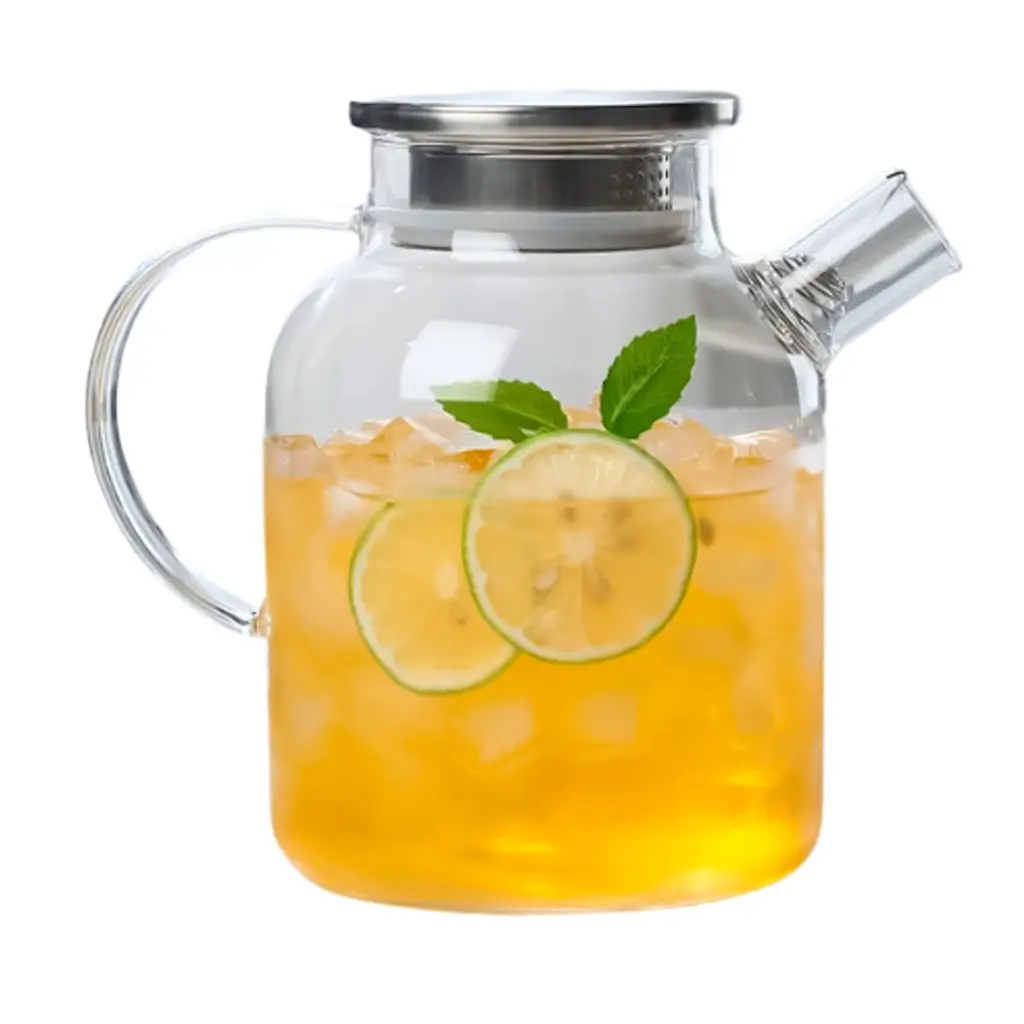 Cold Water Kettles with Handle Practical Glass Jugs for Gatherings and Parties