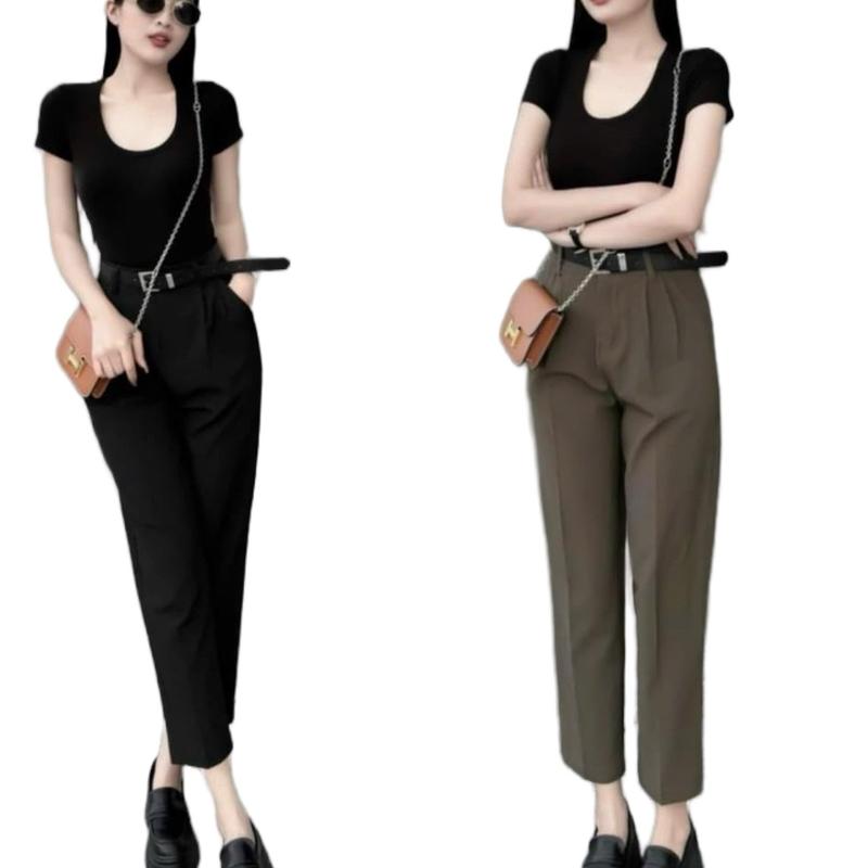   TẶNG ĐAI TRÊN LIVE QUẦN BAGGY NỮ HAI KHUY CHẤT VẢI GOLD NHẬT ,VẢI MỀM MÁT VÀ RỦ QUẦN DÀY DẶN 