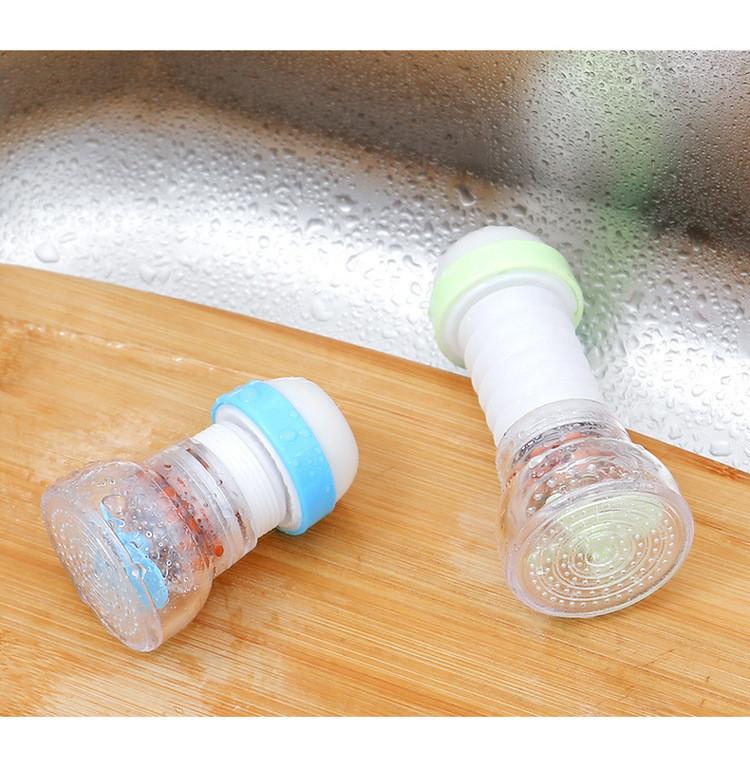 Product Introduction of Household Faucet Filter Splash Proof Shower, Bathroom Rotatable Faucet Extender, Kitchen Plastic Water-Saving Device 11