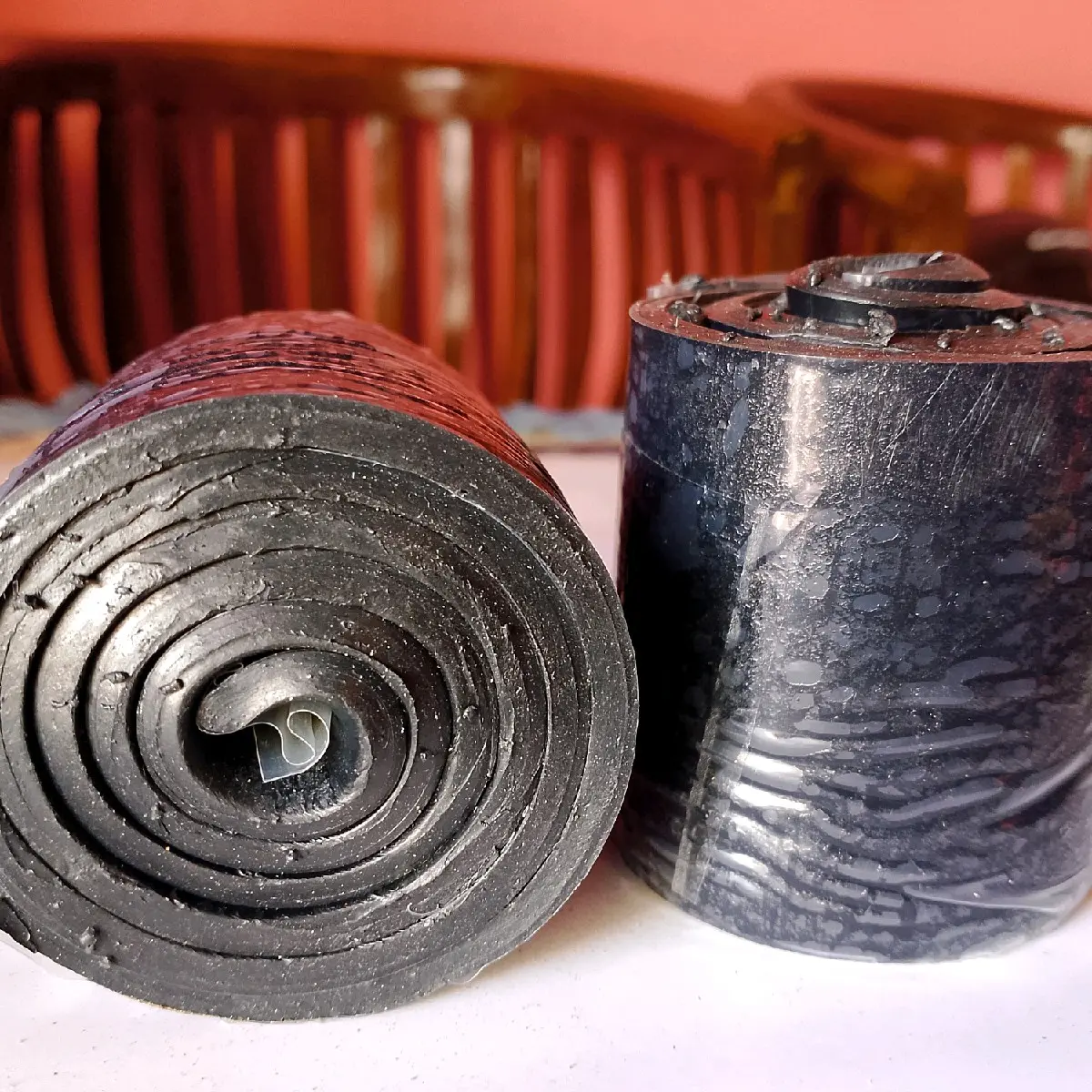 Karet tambal ban tebal 4 mm 250gram/seperempat
