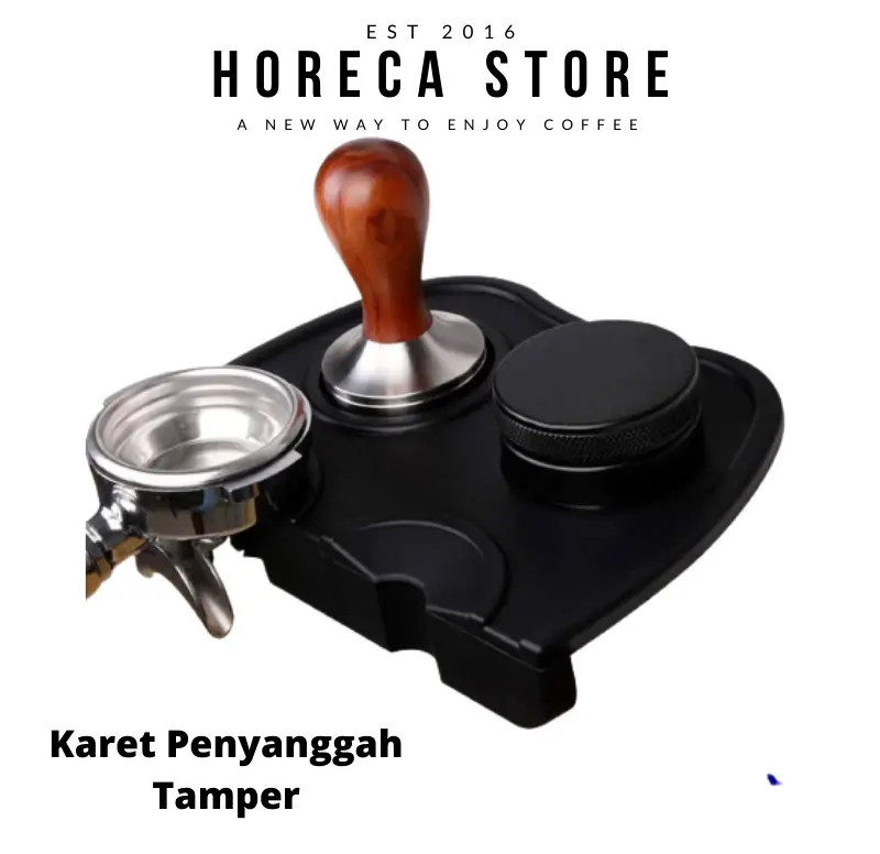 Tamping Matt Rubber With Tamper Holder 0