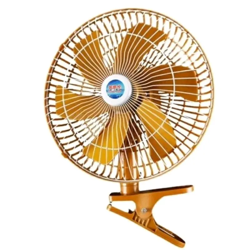 Quạt Xe 6 Cánh Ô Tô, Xe Tải, Xe Lu 12V 24V Đường Kính Lớn Cao Cấp, Công Suất Mạnh Mẽ 3