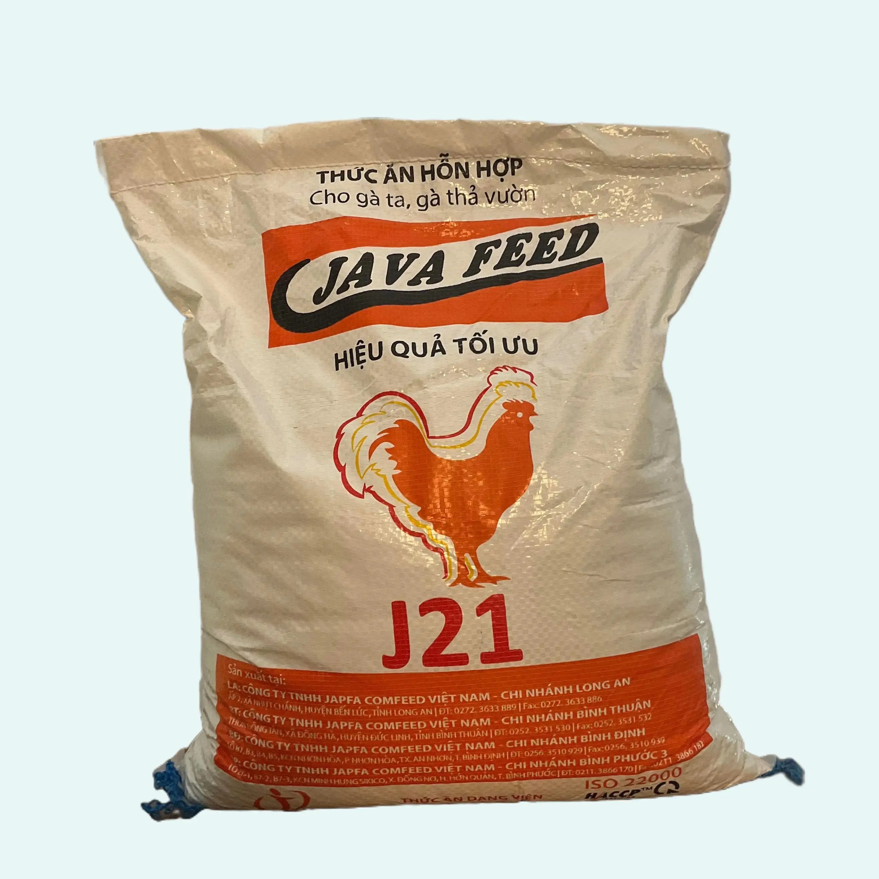 Túi 5kg thức ăn hỗn hợp J21 dùng cho gà ăn lên tay, nở cơ, phục hồi gà nhanh, nuôi gà chế độ, hạn chế ăn cát uống nước nhiều, ốm lườn tái mặt