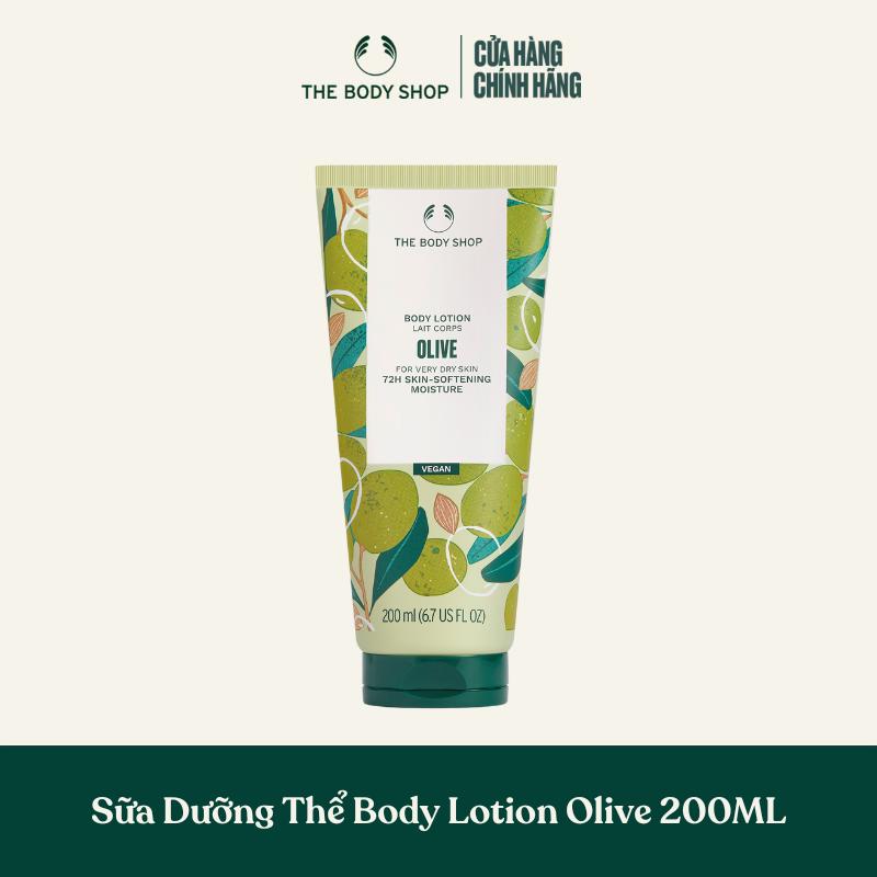 The Body Shop Sữa dưỡng thể Body Lotion Olive 200ml Nữ Dưỡng Body