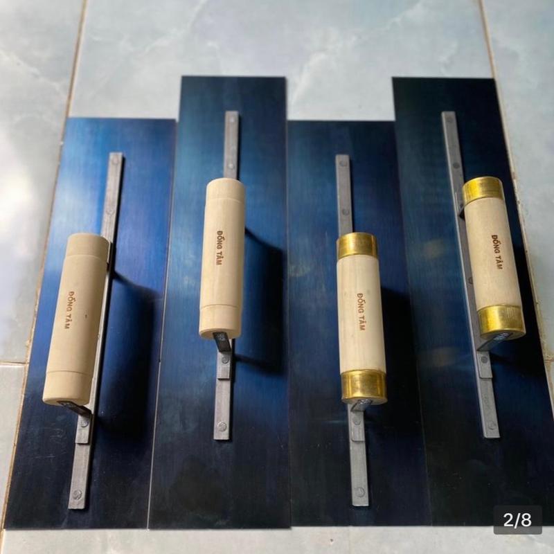 Dao Thép Trét Bột Sơn Nước Cán Gỗ Cao Cấp,Dao Thép Trét Bột Matit Bột Bả