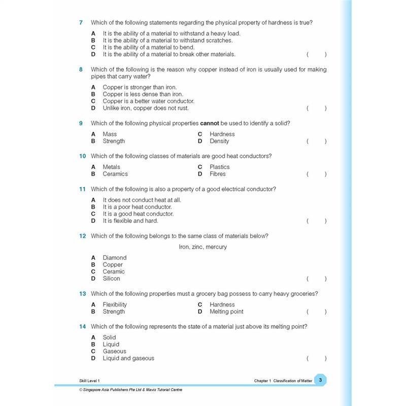 Product Introduction of High Quality Integrated Science Series For Lower Secondary Levels | Topical | Secondary Science School Assessment Books - SAP 11
