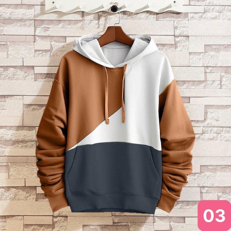 Áo khoác nỉ hoodie nam nữ màu xám trắng nâu AN03 form dáng bomber Menswear Dài Tay Tay Dài