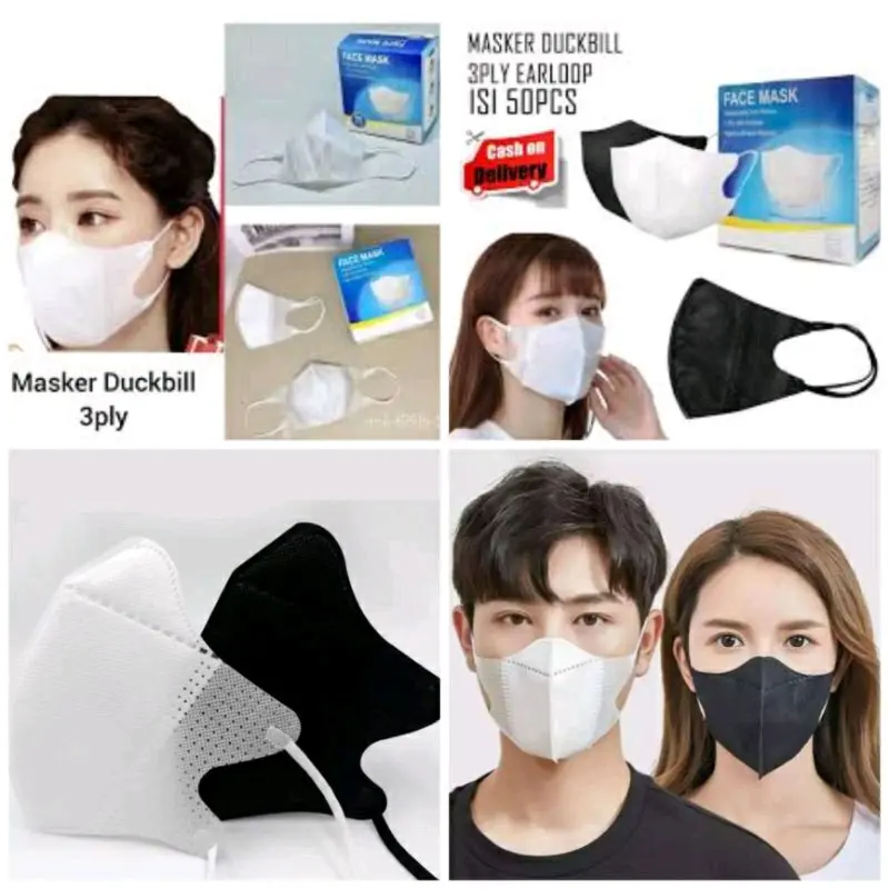 DUCKBIL PUTIH/MASKER 3PLAY DUCKBILL 0