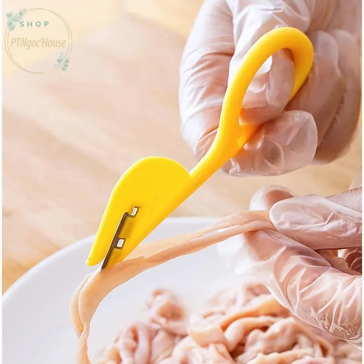 [HÀNG CÓ SẴN] Dao Mổ Cá Làm Lòng Gà, Lòng Vịt NEMI Một Dụng Cụ Giúp Bạn Làm Lòng Gà Vịt Thật Dễ Dàng - GDNC0302