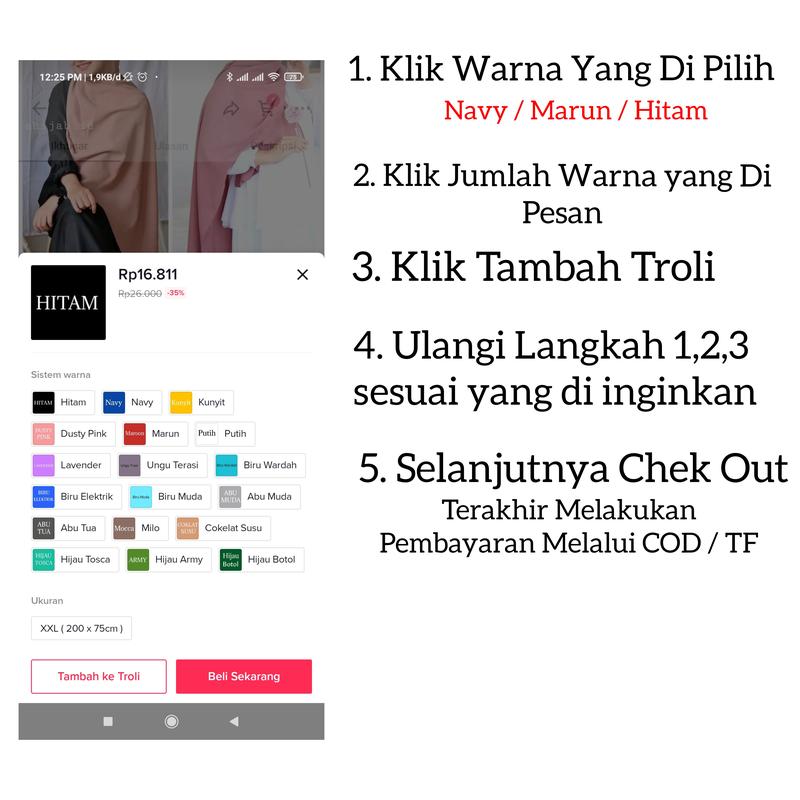 Product Introduction of Ciput Inner Ninja Kaos Rayon - Kerudung wanita / - Daleman Kerudung Wanita/- Hijab Muslimah Dalaman Dewasa 1