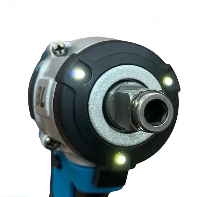 Máy Siết Bulong Makita kèm phụ kiện, máy bắn bulong, mở ốc, bắt vít, khoan, Pin 20v 10 Cell, Đầu 2 trong 1, Động cơ không chổi than 2