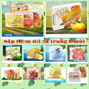 (9 mùi) Sáp dứa thơm nội địa trung quốc mùi Dâu - Nhài - Bạc Hà khử mùi ô tô, nhà cửa, văn phòng - Siêu thơm