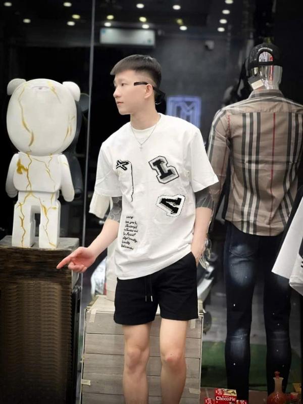 Áo thun nam nữ phối chữ phong cách boy phố sành điệu mẫu mới, chất vải cotton co dãn thoáng mát - Menswear - Cổ Tròn Unisex 5