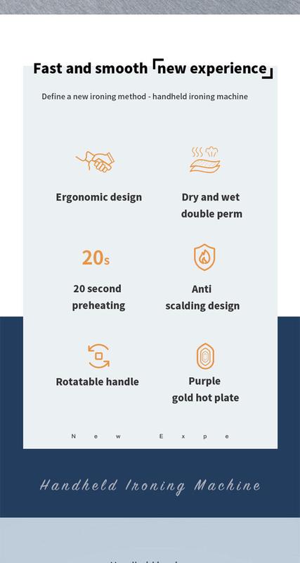 Product Introduction of Portable Mini Steam Iron For Clothes Foldable Handheld Electric Ironer Wet Dry Garment Steamer Ironing Machine Travel Home Appli 13
