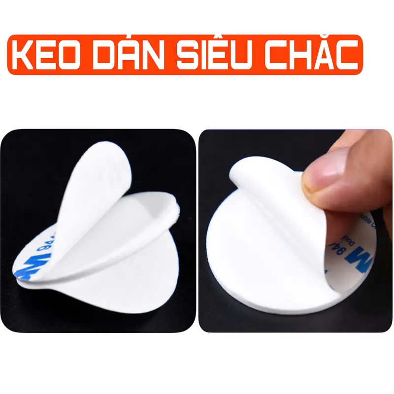 Combo 10 Miếng Dán Băng Keo Xốp 2 Mặt Siêu Dính Nhiều Kích Thước 0
