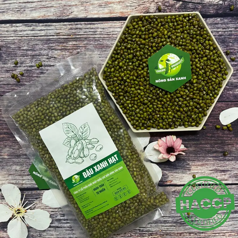 Đậu xanh nguyên hạt 500gr - Nông Sản Xanh
