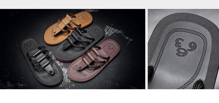 Product Introduction of Summer New Sandals, Men's Anti slip Outer Wear EVA Slippers, Men's Leisure Beach Flip Flops 4