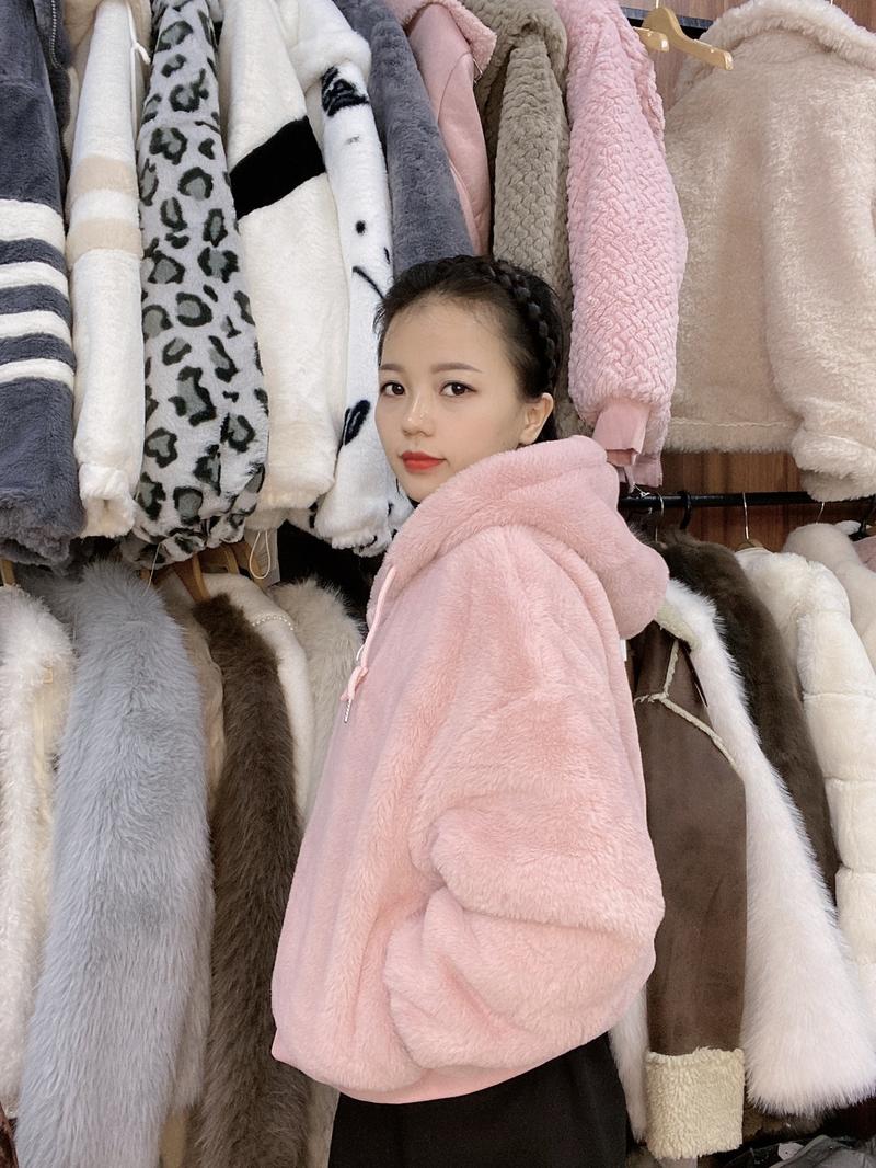 Product Introduction of Áo khoác lông dáng lỡ bo chun 11