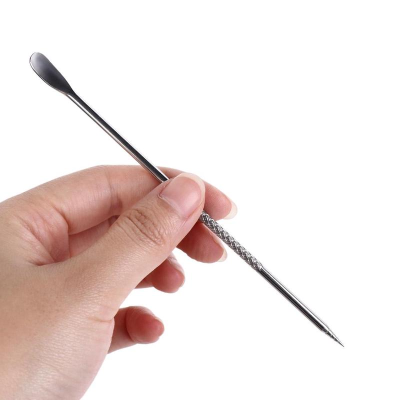 Kim Nghệ Thuật Cà Phê, Chất Liệu Thép Không Gỉ Bền, Tay Cầm Bằng Gỗ, Tặng Kèm Hộp, Bút Nghệ Thuật Cà Phê Latte, Thiết Kế Hai Đầu, Chống Gỉ, Phụ Kiện Espresso, Thích Hợp Cho Quán Cà Phê 7