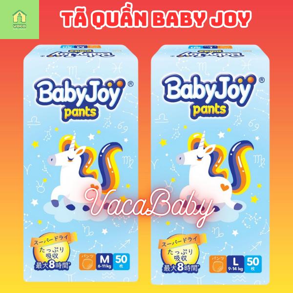 (CHUNG HÃNG BOBBY - CÔNG TY UNICHARM) Tã Bỉm QUẦN Baby Joy giá rẻ đủ size M50/ L50/ XL50/ XXL50 miếng Cho Bé Nữ tã  asahi Women tả  chất
