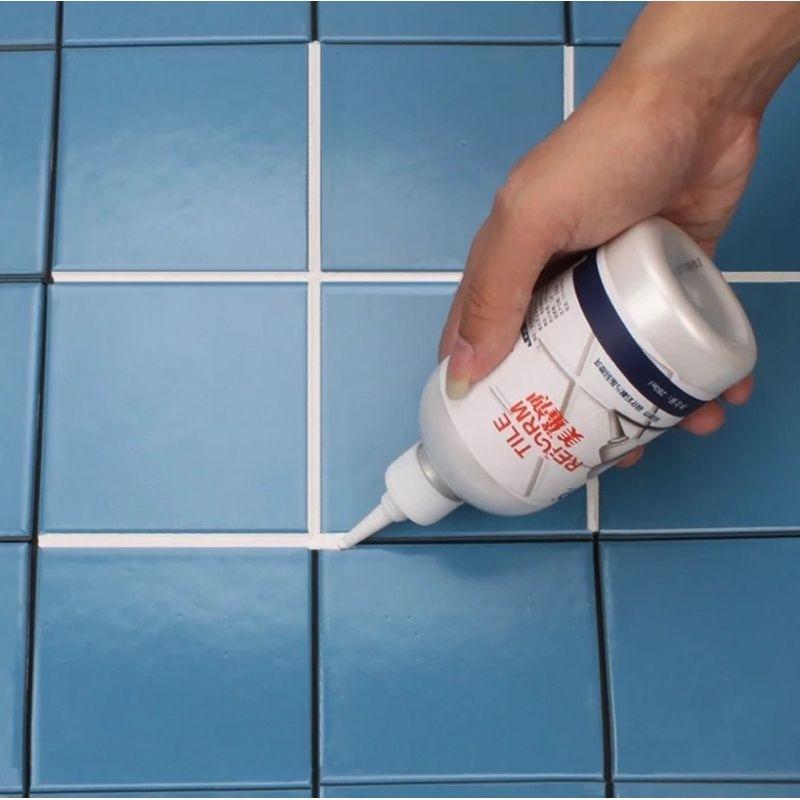 TILE REFORM WATERPROOF 150ML ANTI JAMUR AIR COATING PENGISI CELAH NAT KERAMIK DEMPUL LANTAI DINDING TEMBOK SERBAGUNA DI TEMPAT KERAMIK NAT 1