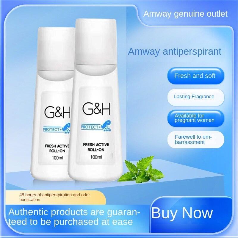 Tiktok recommendation Amway G & H-deodorant and anti-sweat roll-on, 100ml, antiperspirant lotion, roll-on roiurn Body Care Clear 3