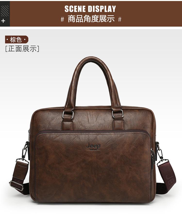 Product Introduction of Cặp Tài Liệu Công Sở, Túi Nam, Túi Xách Đeo Ngang, Túi Đeo Vai Thường Ngày Túi Messenger Phù Hợp Với Nam Giới 19