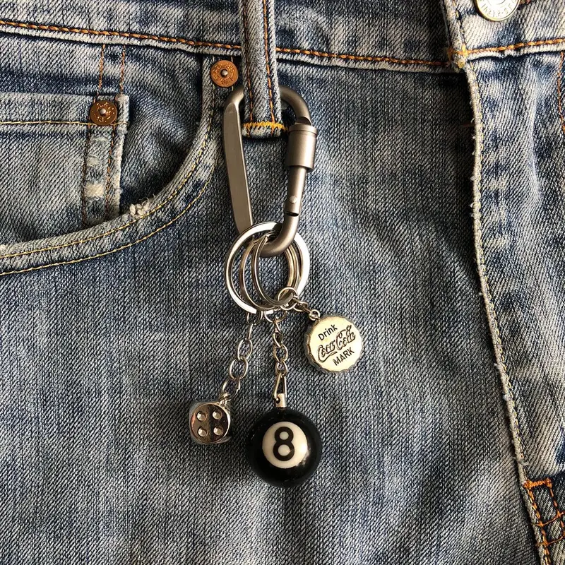 Carabiner Keychain Kalcer Gantungan Kunci Skena Aksesoris 2