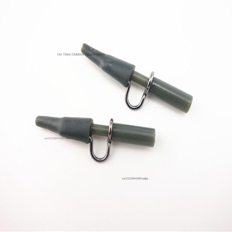 Product Introduction of Kẹp An Toàn, Chịu Lực, Bộ Hình Nón Cao Su Đuôi, Đầu Nối Chụp Xoay Thay Đổi Nhanh, Dụng Cụ Tìm Trọng Lượng Dây, Thích Hợp Cho Dụng Cụ Câu Cá Chép, 1 Cái 1