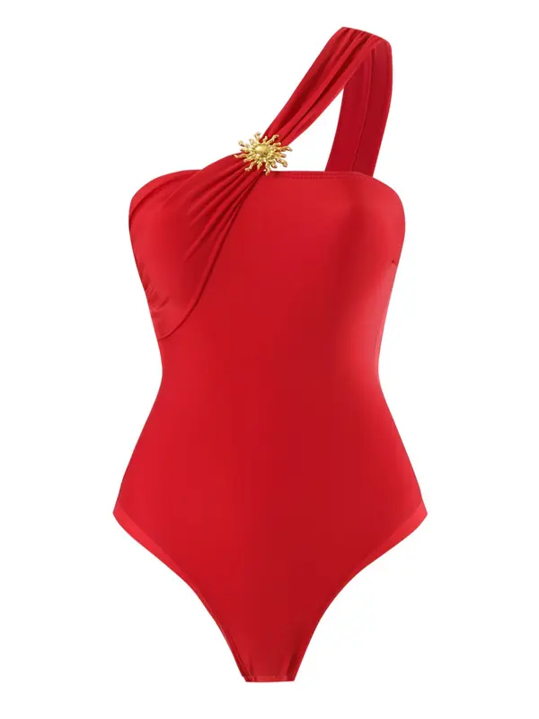 Women's Plain One-piece Swimsuit & Summer Swimming Cover Up Skirt Set, Casual Fashion Swimwear Set for Beach Holiday Vacation, Ladies Swimsuit for All Seasons, Swimsuit Summer, Swimsuit Coverup, Beach Outdoor Wear 2