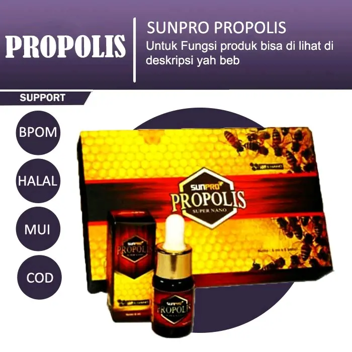 SUNPRO PROPOLIS NASA MENJAGA DAYA TAHAN TUBUH IMUNITAS TUBUH