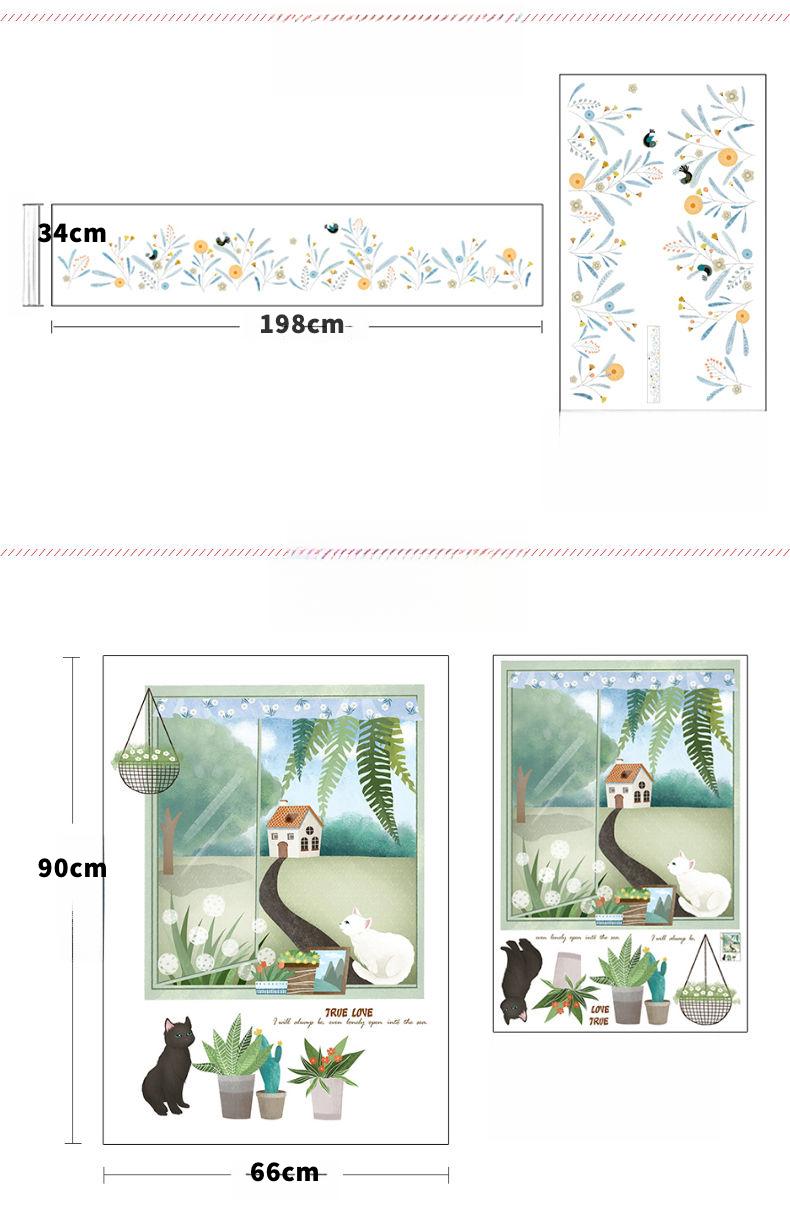Product Introduction of Large Tree Wallpaper Stickers/Living Room Bedroom/Study Dormitory/Decoration Decorative Ornaments 3