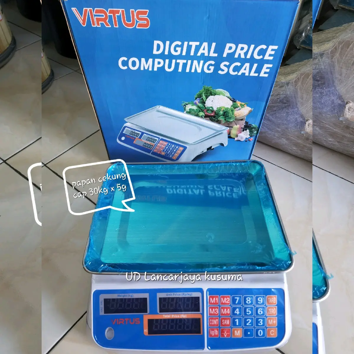 Timbangan Digital Meja VIRTUS ACS 30kg