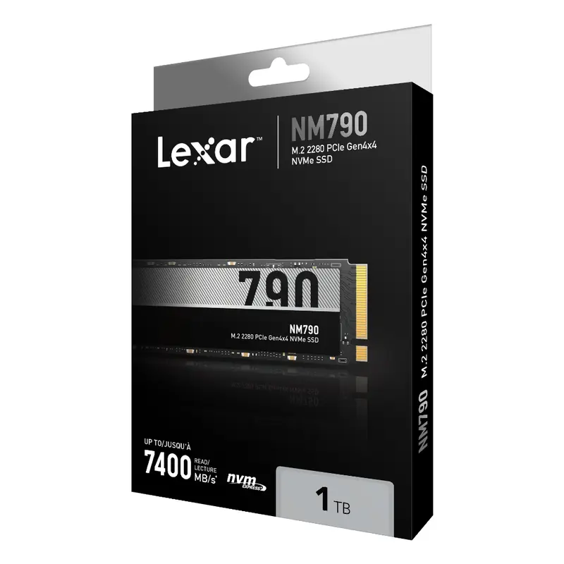 Lexar SSD NM790 M.2 NVMe PCIe 2280 Gen 4X4 - 1TB 8