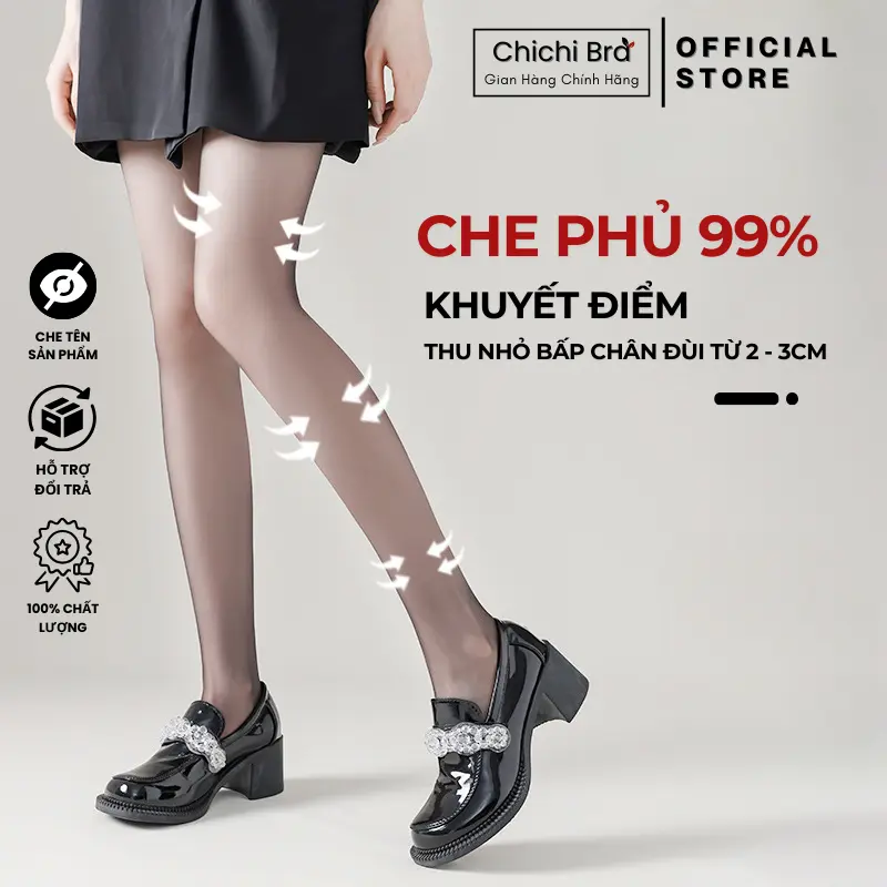 Quần Tất Chichi Houses Tàng Hình Siêu Dai Thật Chân Mềm Mịn Che Khuyết Điểm 1019