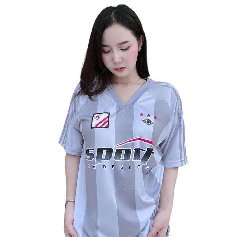 Product Introduction of 2567 Korean-style women's T-shirt loose short sleeve letter print large size top 1