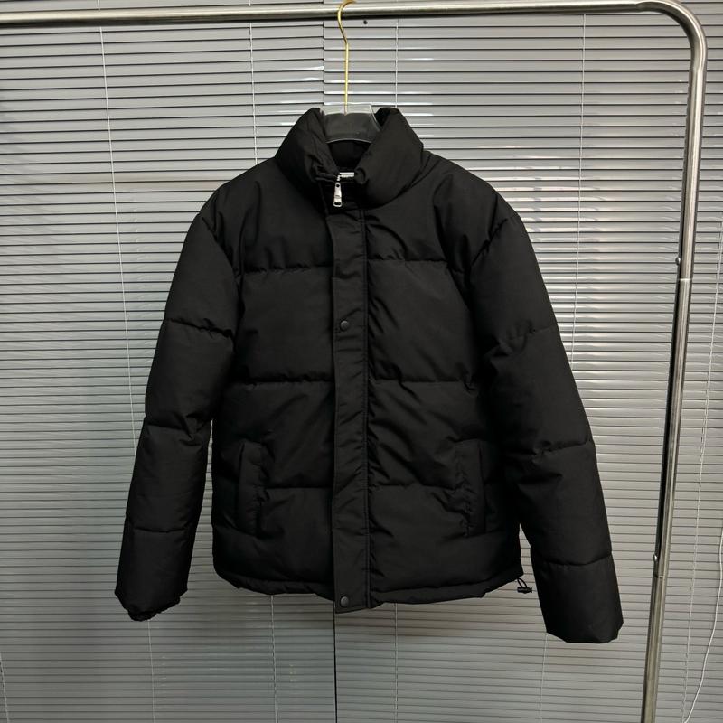 Áo Phao Béo Nam Nữ Dáng Trơn Cao Cổ , Có Dây Rút , Áo Phao Hồng Dũng Menswear 1
