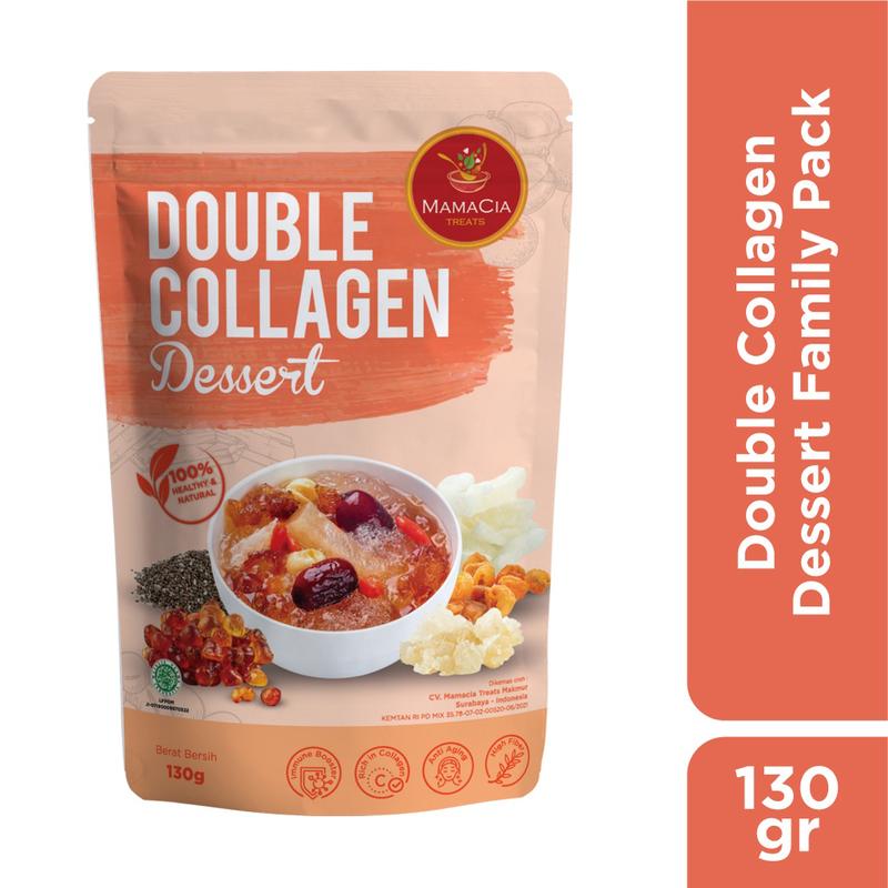 Mamacia Treats Paket Bundling MINI 6 : Double Collagen Dessert+ Triple Collagen Dessert 1