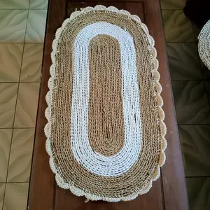 TAPLAK MEJA SEAGRASS/TAPLAK MEJA AESTHETIC/BISA REQUEST WARNA DAN MOTIF LAIN Taplak Meja