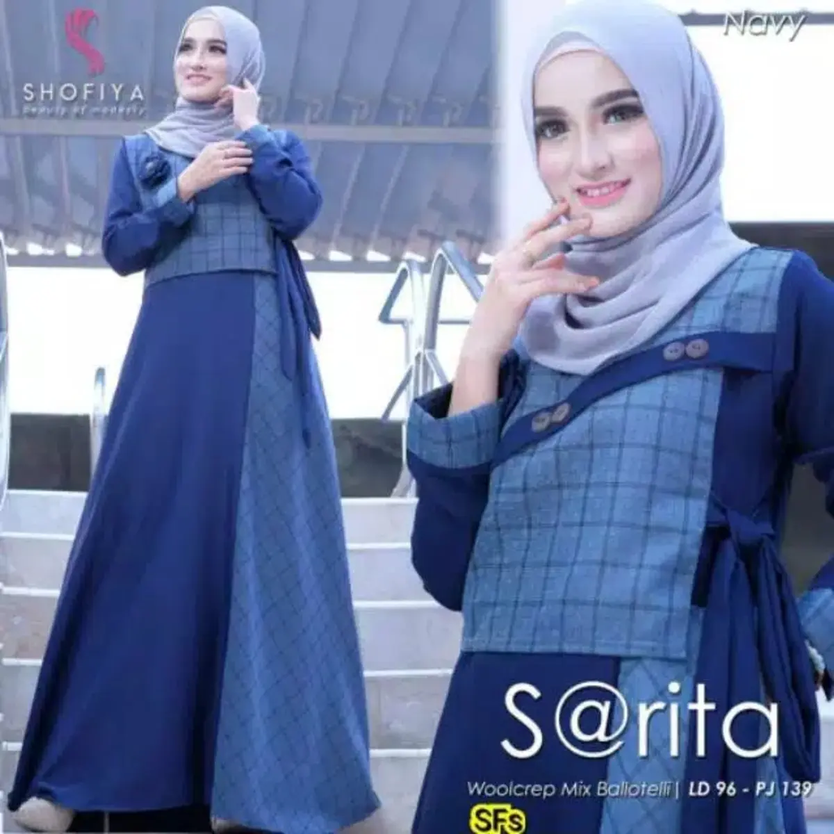 SARITA DRESS// dress kondangan// gamisah// baju lebaran 2023/ gamis elegant simple/ gamis murah tapi mewah/ wanita dewasa