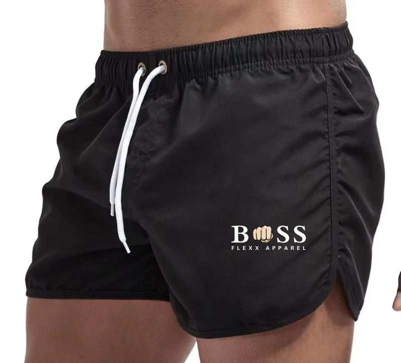 Product Introduction of Men's Summer Sports Shorts Large Trunks Casual Pants Loose Pants Beach Pants Fashion Trend 6