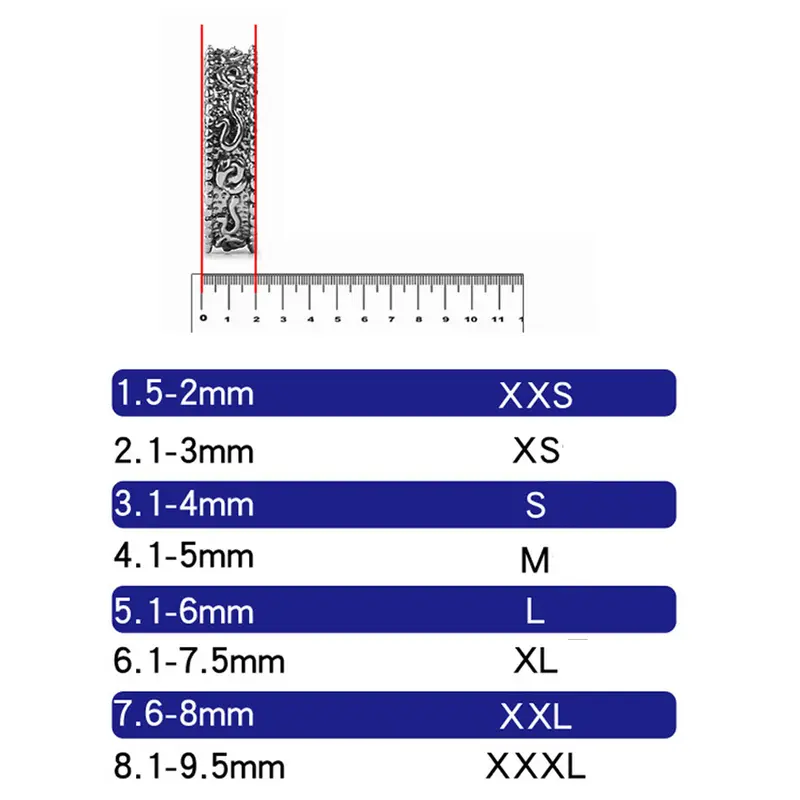 Bộ Điều Chỉnh Kích Thước Nhẫn, 8 Miếng, Thích Hợp Cho Phụ Nữ Nhẫn Rời Để Cố Định Miếng Đệm Bảo Vệ Kích Thước Nhẫn Vô Hình 4