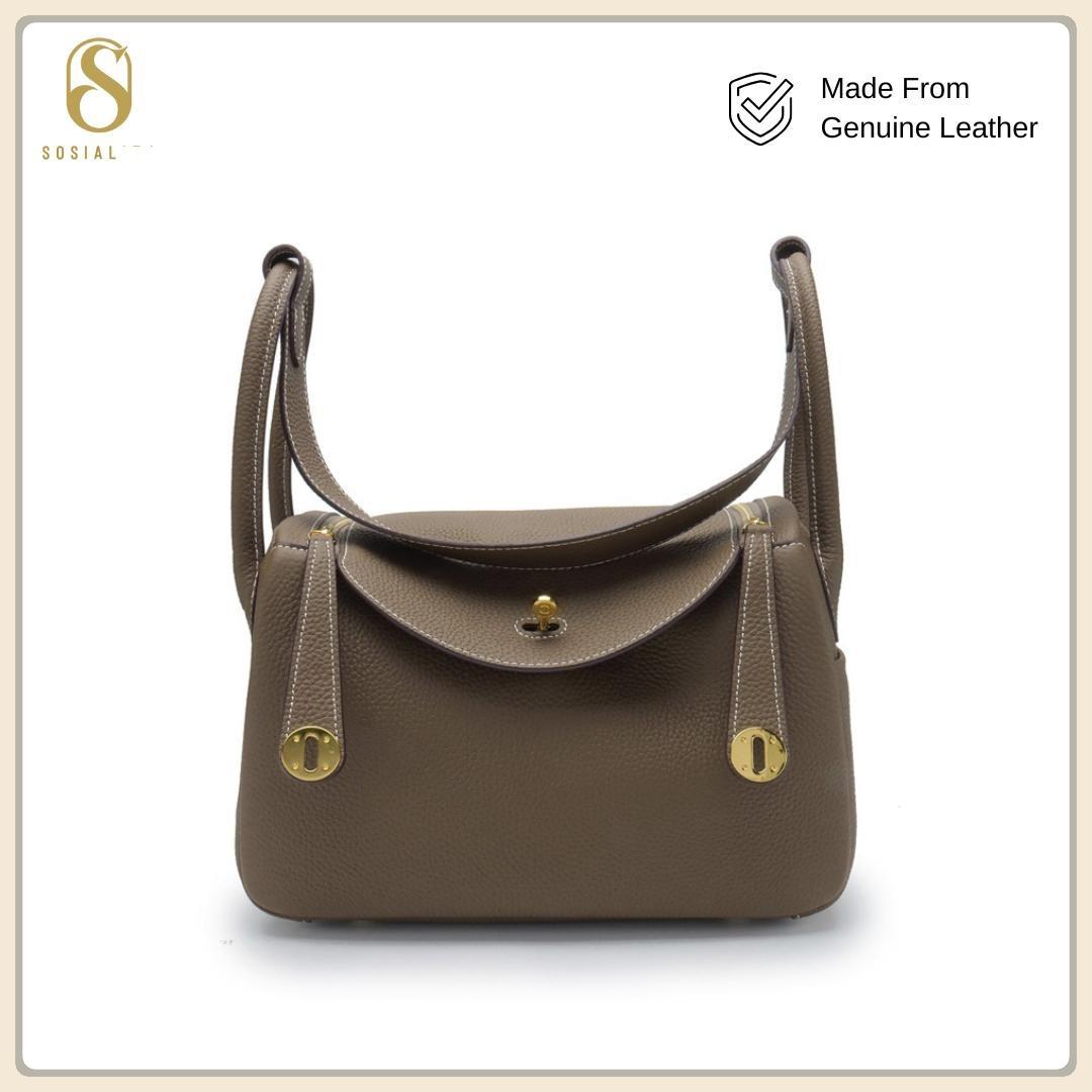 Sosialita Livora 26 GOLD Hardware Genuine Leather Bag Tas Kulit Asli Tas Wanita Tas Handbag Tas Selempang