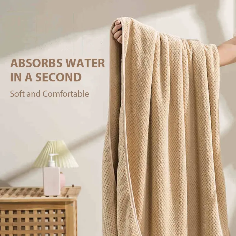 BUY 1 Take 1 Korean Style Bath Towel Travel Super Soft Souvenir Multi Functional Cotton Fleece Pack Thick Unisex Household Dustproof Bath Towel Towels