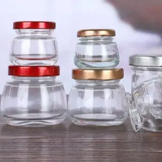 Hũ sen bầu chưng yến 100ml - 150ml - 75ml, hũ thủy tinh chưng yến 5
