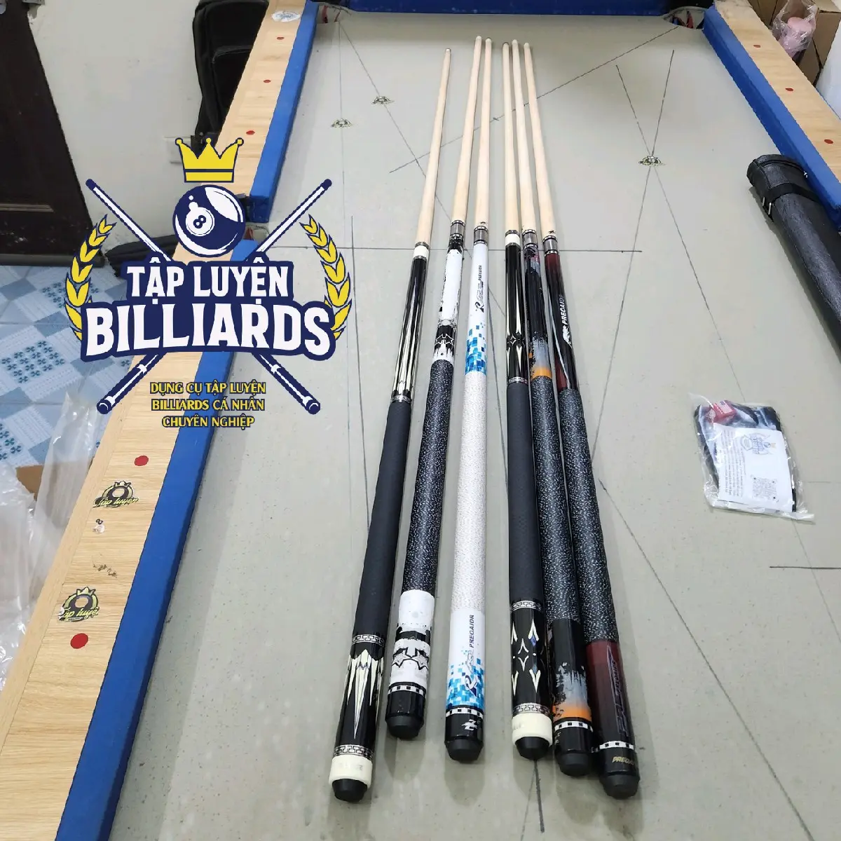 Cơ Billiards Giá Rẻ Chất Lượng  - Tặng Full Phụ kiện